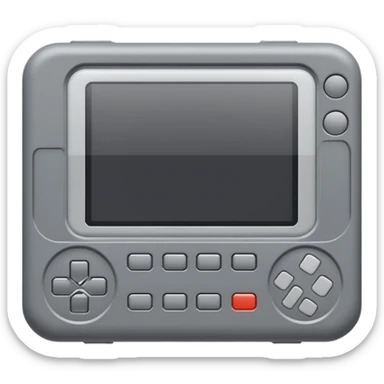 handheld console 2000s sticker