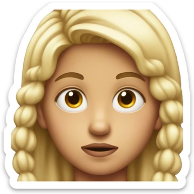 Kid doing bombastic side eye sticker