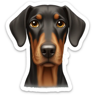 Dobermann  sticker