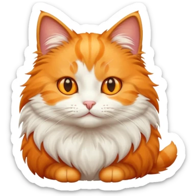 Affection / Love cat picture sticker