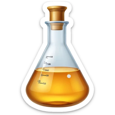 alembic flask science sticker