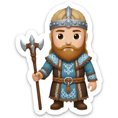 Viking priest sticker