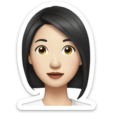 Sara liu Chinese singer sticker