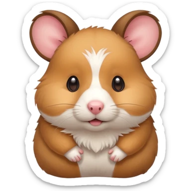Hamster with dog ears 🐹🐶 sticker