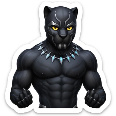 Faça o pantera negra sticker