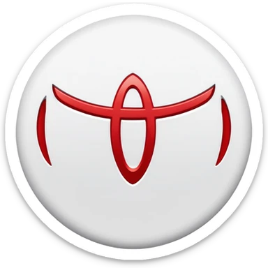 Toyota logo sticker