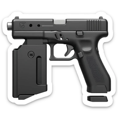 Glock whit a Kris vect mag sticker