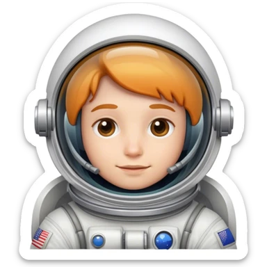 Lmao astronaut  sticker