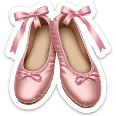 Ballet shoe
 sticker
