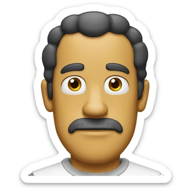 Homer simsone sticker