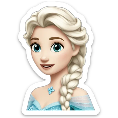 princesse elsa sticker
