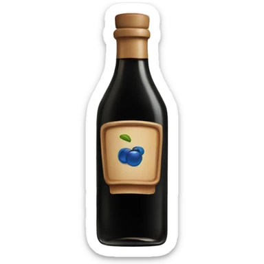 Balsamic vinegar sticker