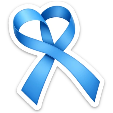 Suicide prevention ribbon sticker
