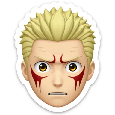 mahoraga from "jujutsu kaisen" sticker