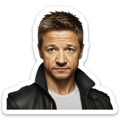 Jeremy renner sticker