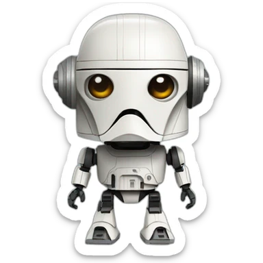 Star Wars robots sticker