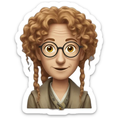 Trelawney harry potter sticker