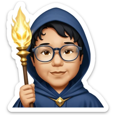 Stormcaller Wizard sticker