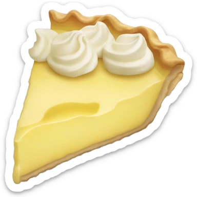 Lemon pie sticker