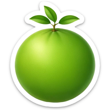 green grapefruit sticker