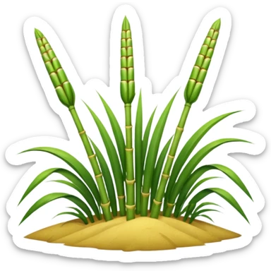 Sugarcane sticker