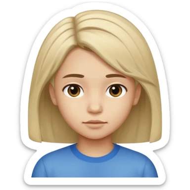 half girl-half boy transexual sticker