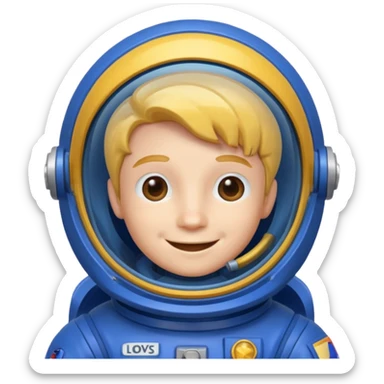 Dandy from dandys world sticker