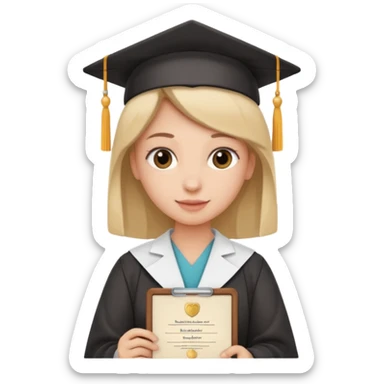 Bachelors degree in nursing sticker