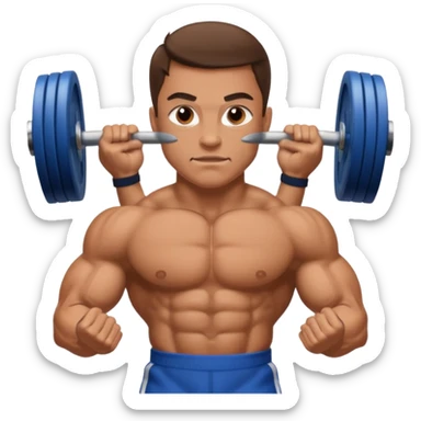 weightlifter sticker