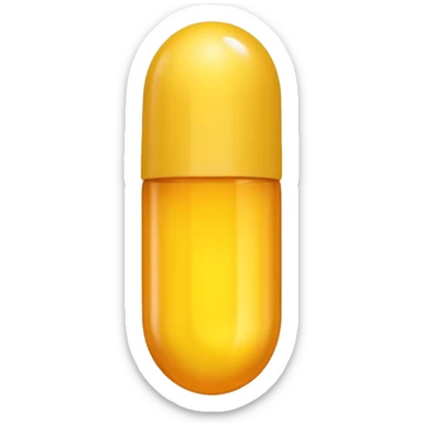 Vitamin A Case in Pill sticker