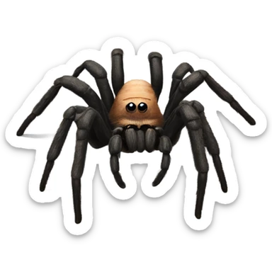 tarantula spider realistic  sticker