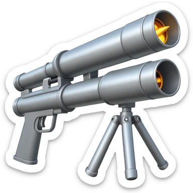 bazooka with missile sticker