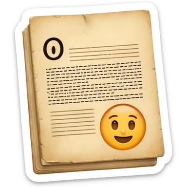 document important  sticker