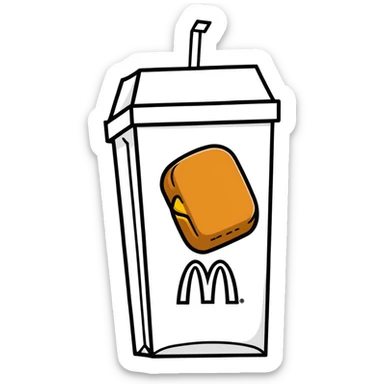 McNugget from McDonald’s sticker