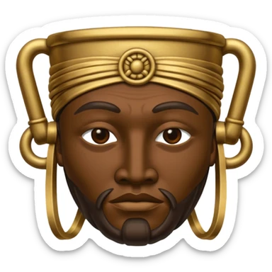 sanxingdui bronze man emoji sticker