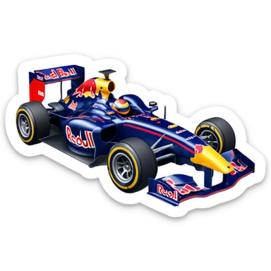 formula one redbull sticker