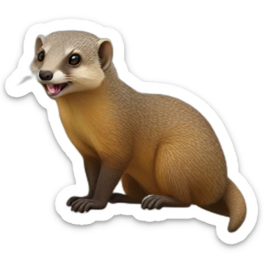 Mongoose sticker
