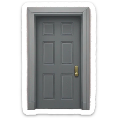 door from the simpsons sticker