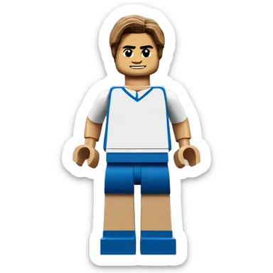 roger federer lego full body sticker
