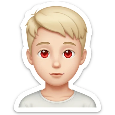 boy with heart eyes in love sticker