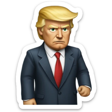 Trump as mafioso sticker