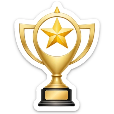 Eurovision Trophy sticker