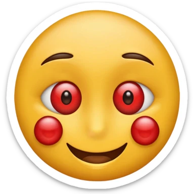 Crea un emoji kn la vibra de un drogado sticker