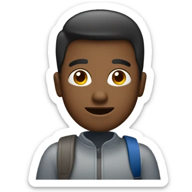 Man using visa debit card sticker