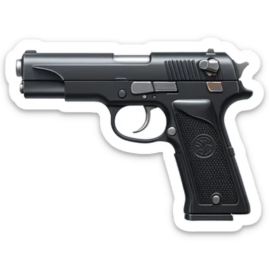 Pistola sticker