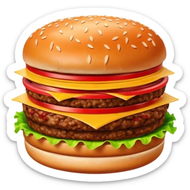 CARNE DE HAMBURGUESA sticker