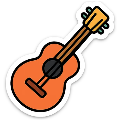 guitar sticker