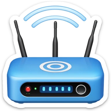 Wi-Fi Router sticker