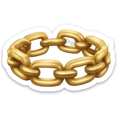 Accessories   realistic chain ring sticker