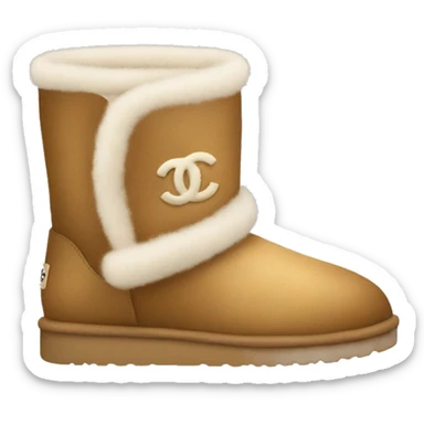 Chanel Ugg sticker